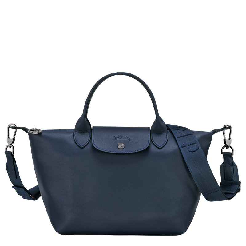Handtasche S Le Pliage Xtra , Leder - Navy  - Ansicht 1 von 5