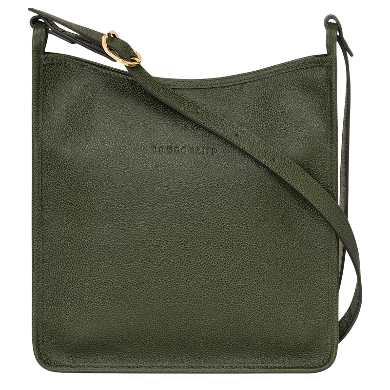 Le Foulonné M Crossbody bag , Khaki - Leather  - View 1 of  5