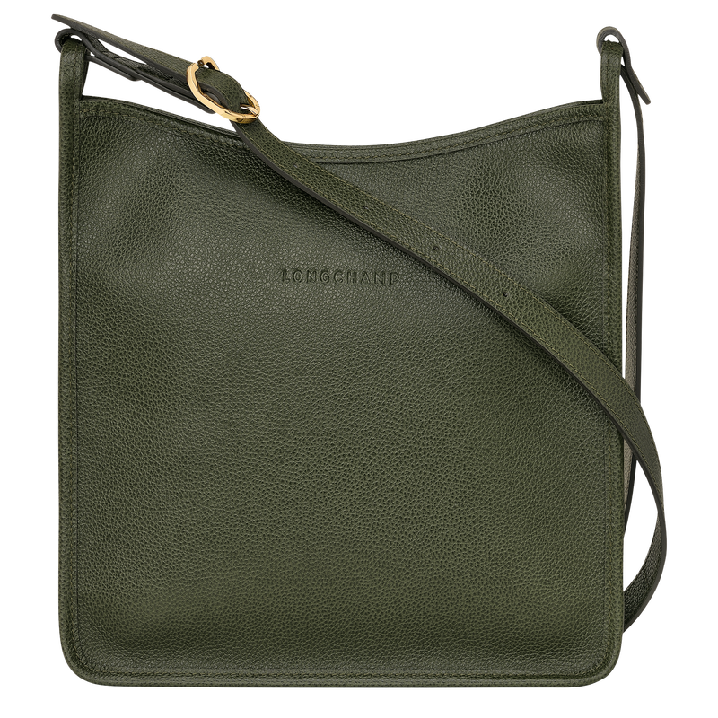 Le Foulonné M Crossbody bag , Khaki - Leather  - View 1 of 5