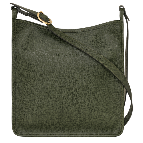 Le Foulonné M Crossbody bag , Khaki - Leather - View 1 of  5