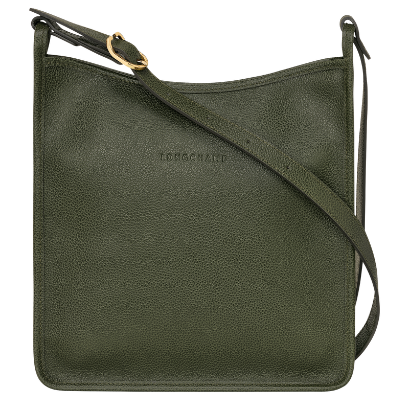 Le Foulonné M Crossbody bag , Khaki - Leather  - View 1 of 5
