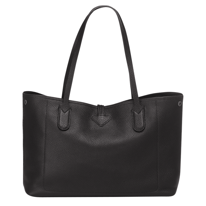 Roseau Essential L Tote bag , Black - Leather  - View 4 of  5