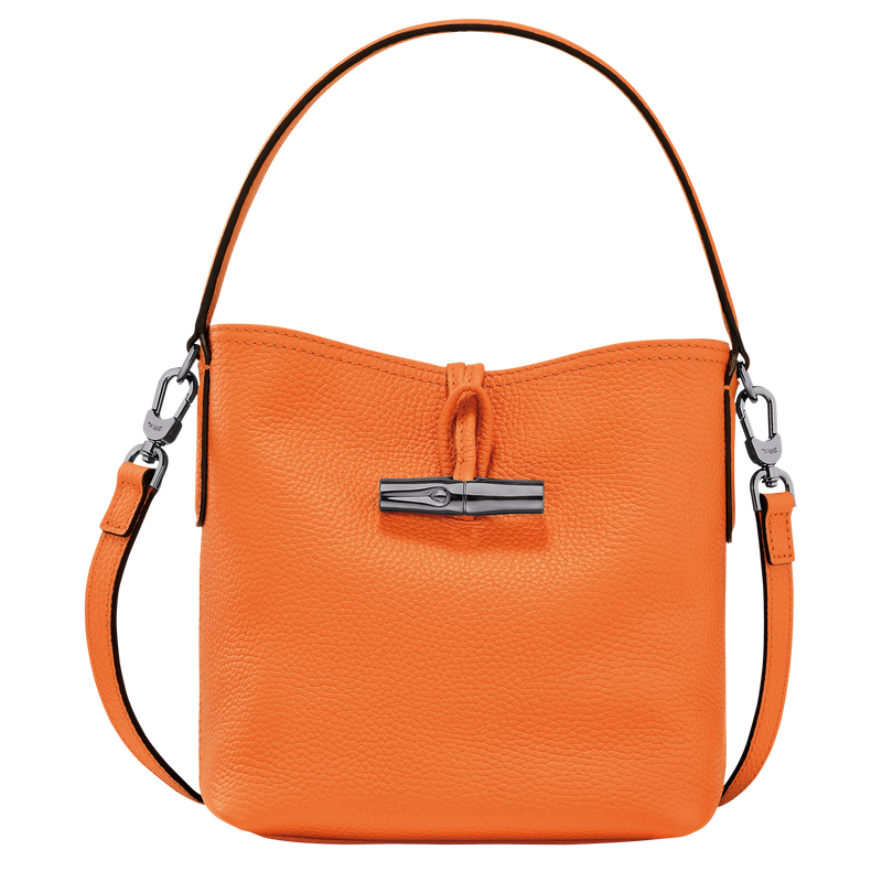 Beuteltasche XS Roseau Essential , Leder - Orange  - Ansicht 1 von 6