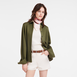 Le Pliage Ladies' Belt , Cognac - Leather