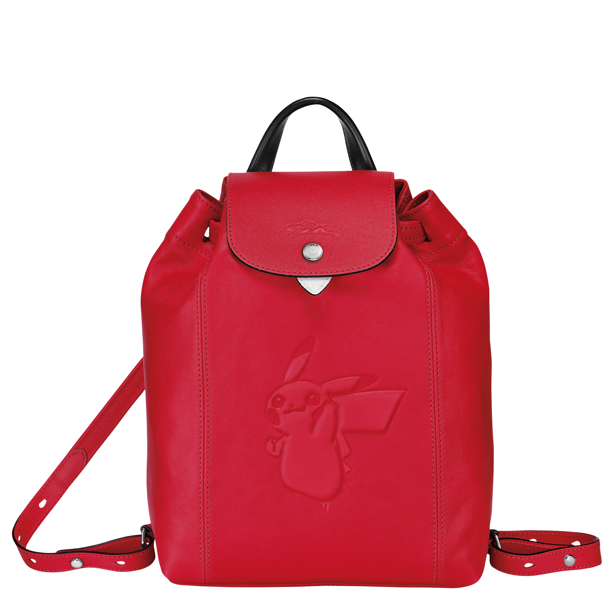 Longchamp backpack red