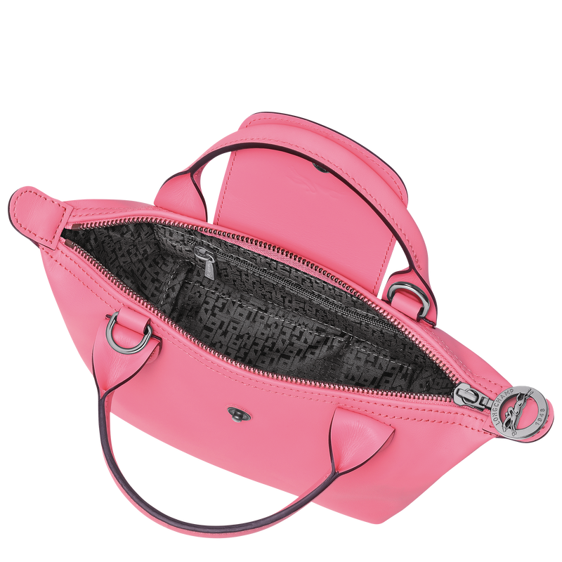 Le Pliage Xtra 手提包 XS , 粉紅色 - 皮革  - 查看 5 6