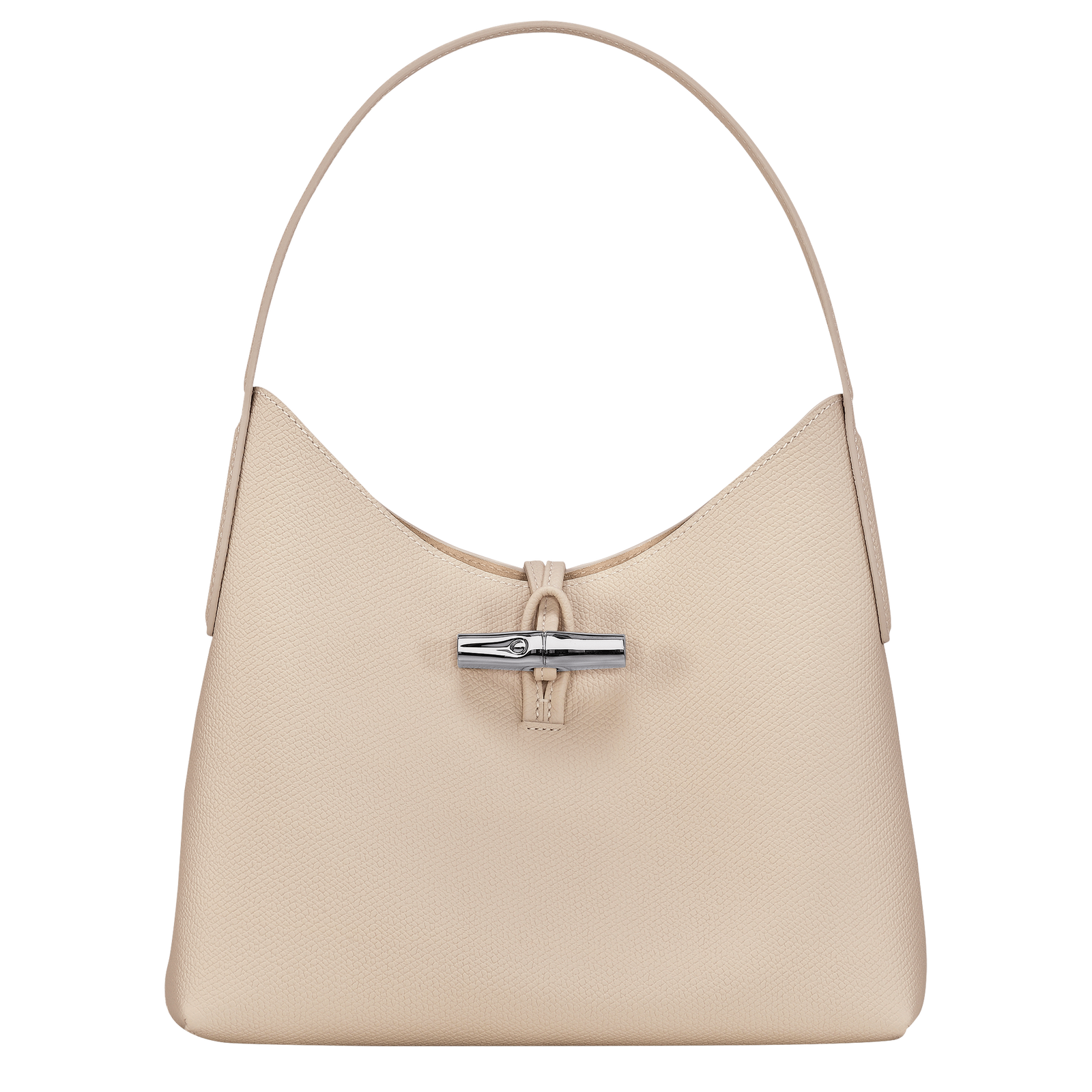 Roseau M Hobo bag Paper Leather (10153HPN555) Longchamp US
