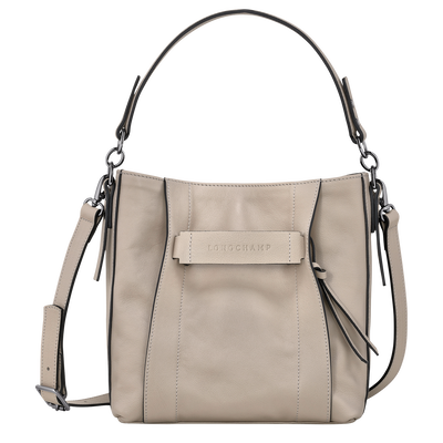 Longchamp 3D Bolso bandolera S, Arcilla