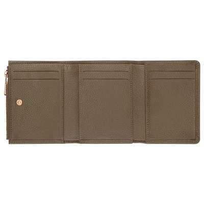 Le Foulonné Compact wallet, Caper