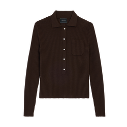 Top , Mocha - Knit
