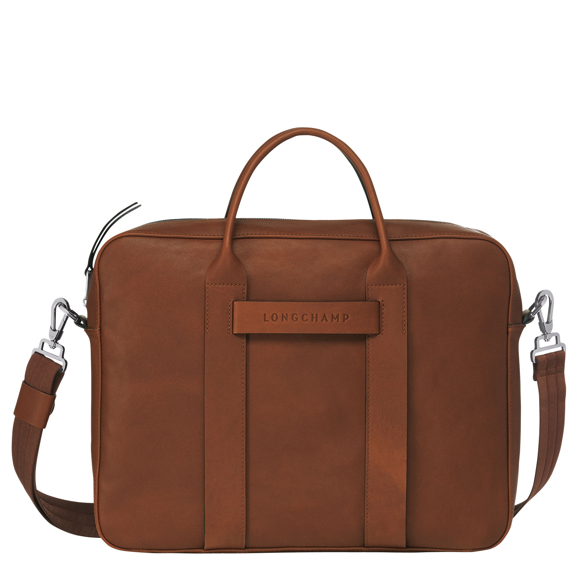 longchamp leather briefcase