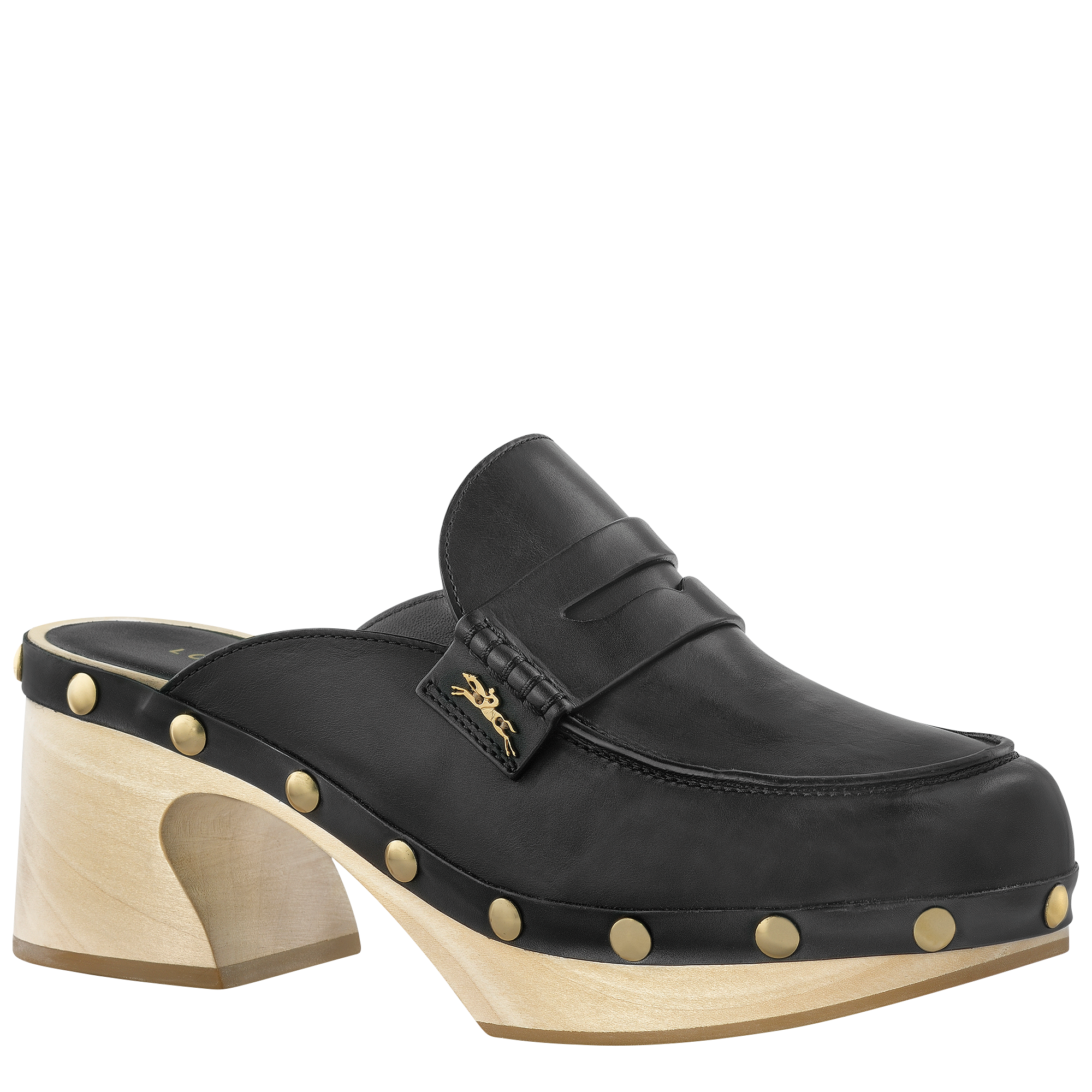 low heel clarks clogs