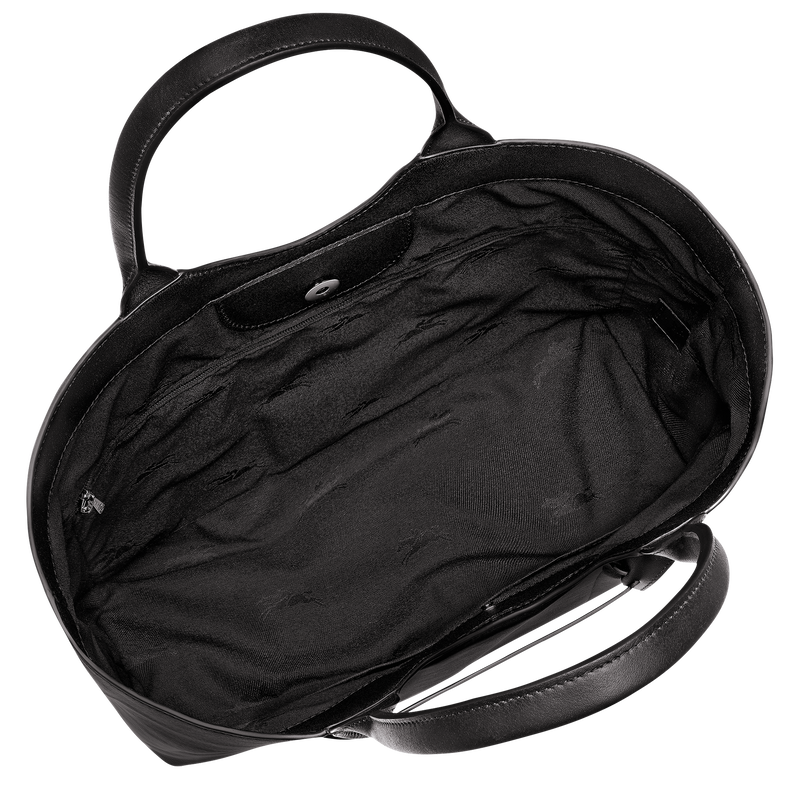 Longchamp 3D Bolso de hombro L , Cuero - Negro  - Vista 5 de 5