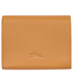 Le Foulonné Wallet , Walnut - Leather