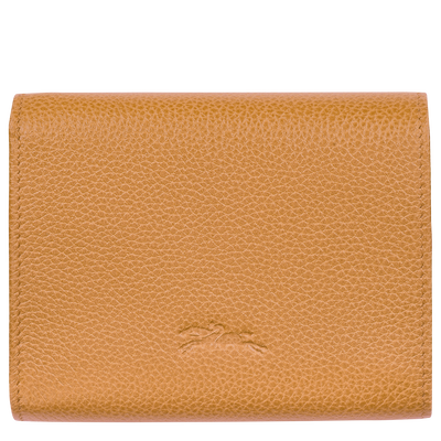 Le Foulonné Cartera compacta , Cuero - Nuez