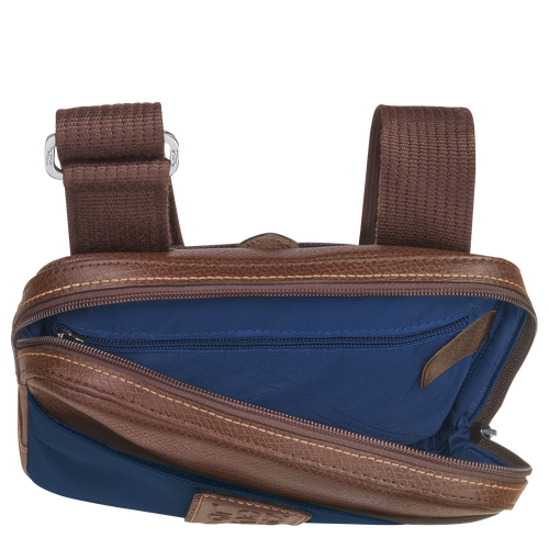 Boxford XS Crossbody bag , Blue - Recycled canvas - View 5 of 5