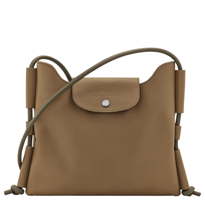 Le Pliage Xtra S Crossbody bag , Olive - Leather