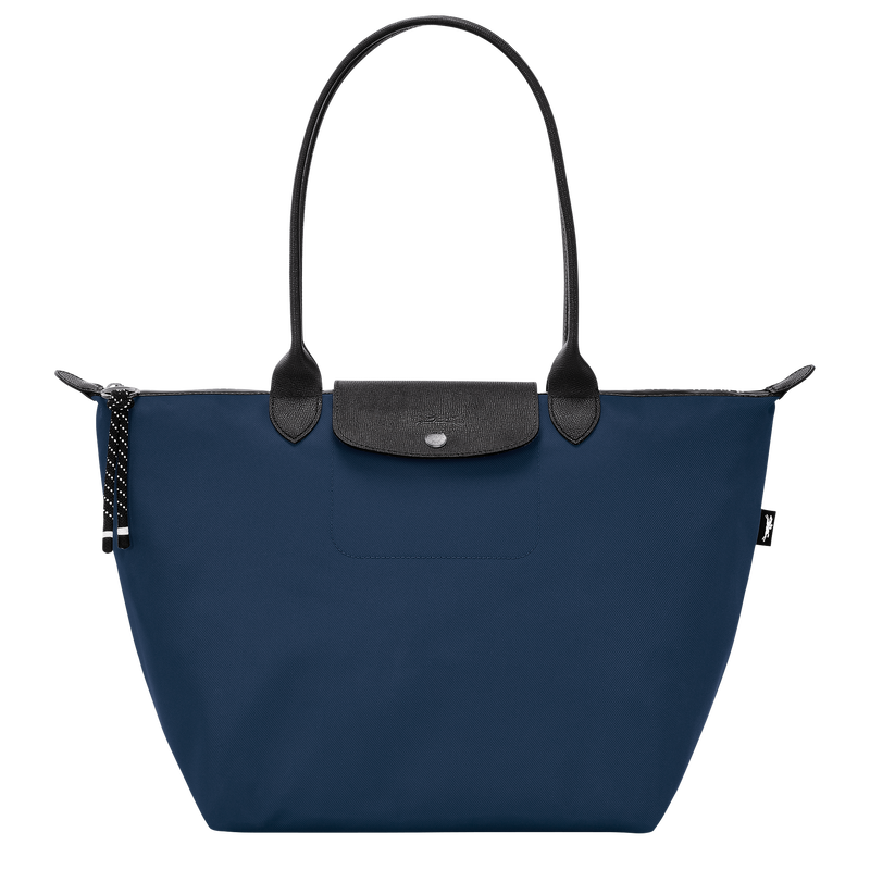 Le Pliage Energy L Tote bag , Navy - Recycled canvas  - View 1 of 6