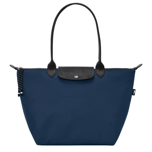 Le Pliage Energy L Tote bag , Navy - Recycled canvas - View 1 of  6