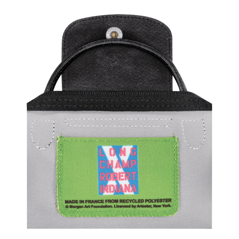 Longchamp x Robert Indiana Pouch , Pink - Canvas  - View 5 of 6