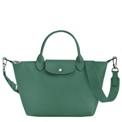 Le Pliage Xtra Bolso con asa superior S , Cuero - Salvia