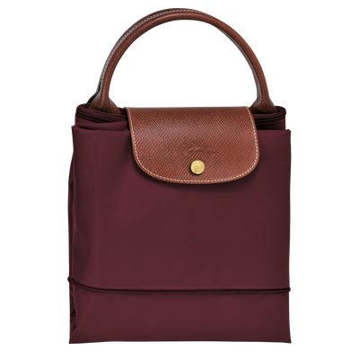 Le Pliage Original Travel bag expandable, Burgundy