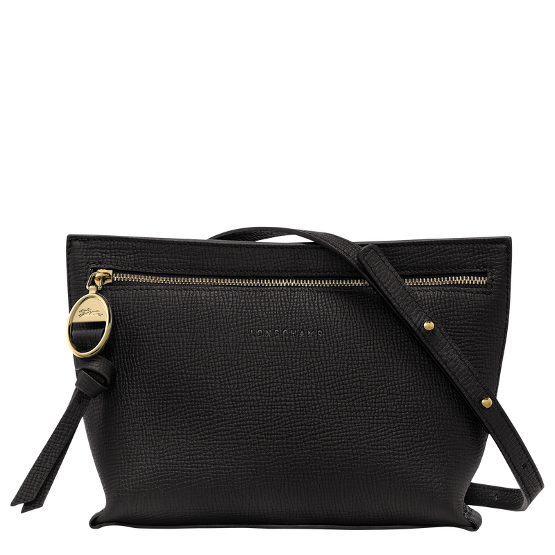 Mailbox XS Crossbody bag Black - Leather (10196HTA001) | Longchamp AU