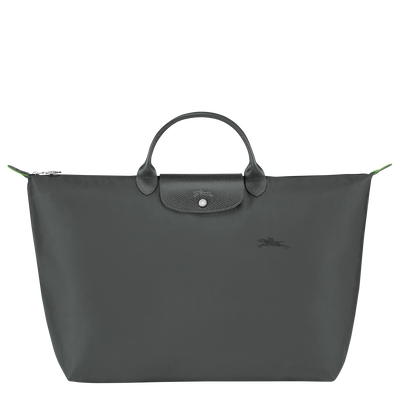 Sac de voyage L Le Pliage Green , Toile recycl&eacute;e - Graphite