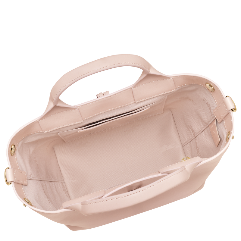 Le Roseau S Handbag , Petal Pink - Leather  - View 6 of 7