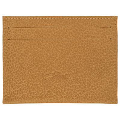 Le Foulonné Card holder, Nutmeg