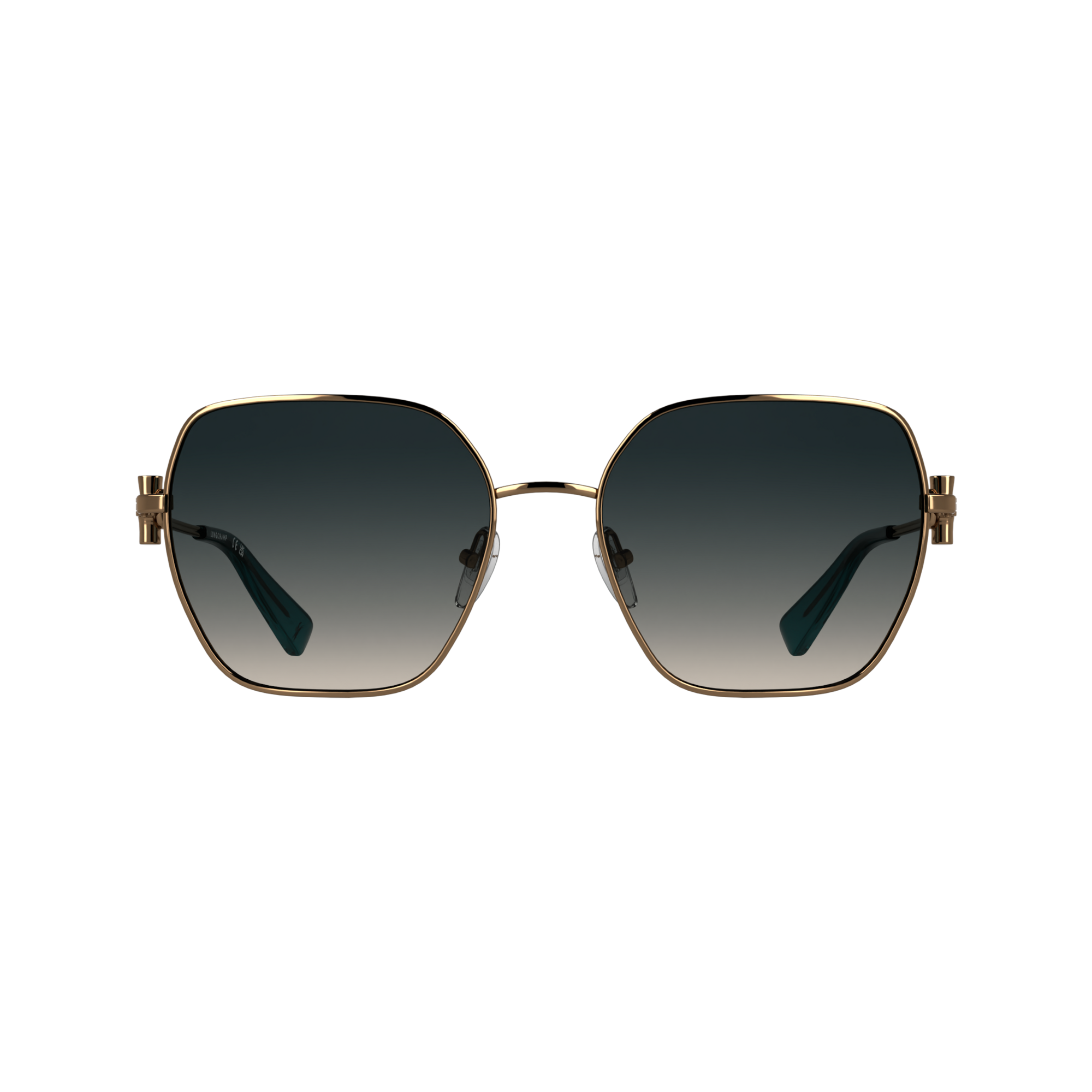 null Lunettes de soleil, Ambre dor&eacute;/D&eacute;grad&eacute; fum&eacute;