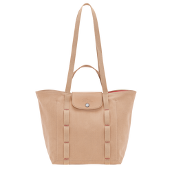 Le Pliage Collection M Tote bag , Beige - Canvas
