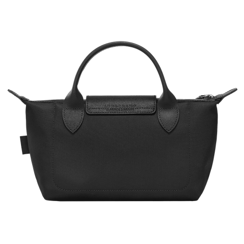 Le Pliage Energy Pouch , Black - Recycled canvas - View 4 of  6