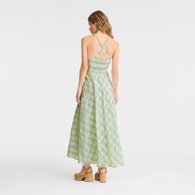 null Vestido largo, Verde