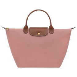 Le Pliage Original M Handbag , Pink Tea - Recycled canvas