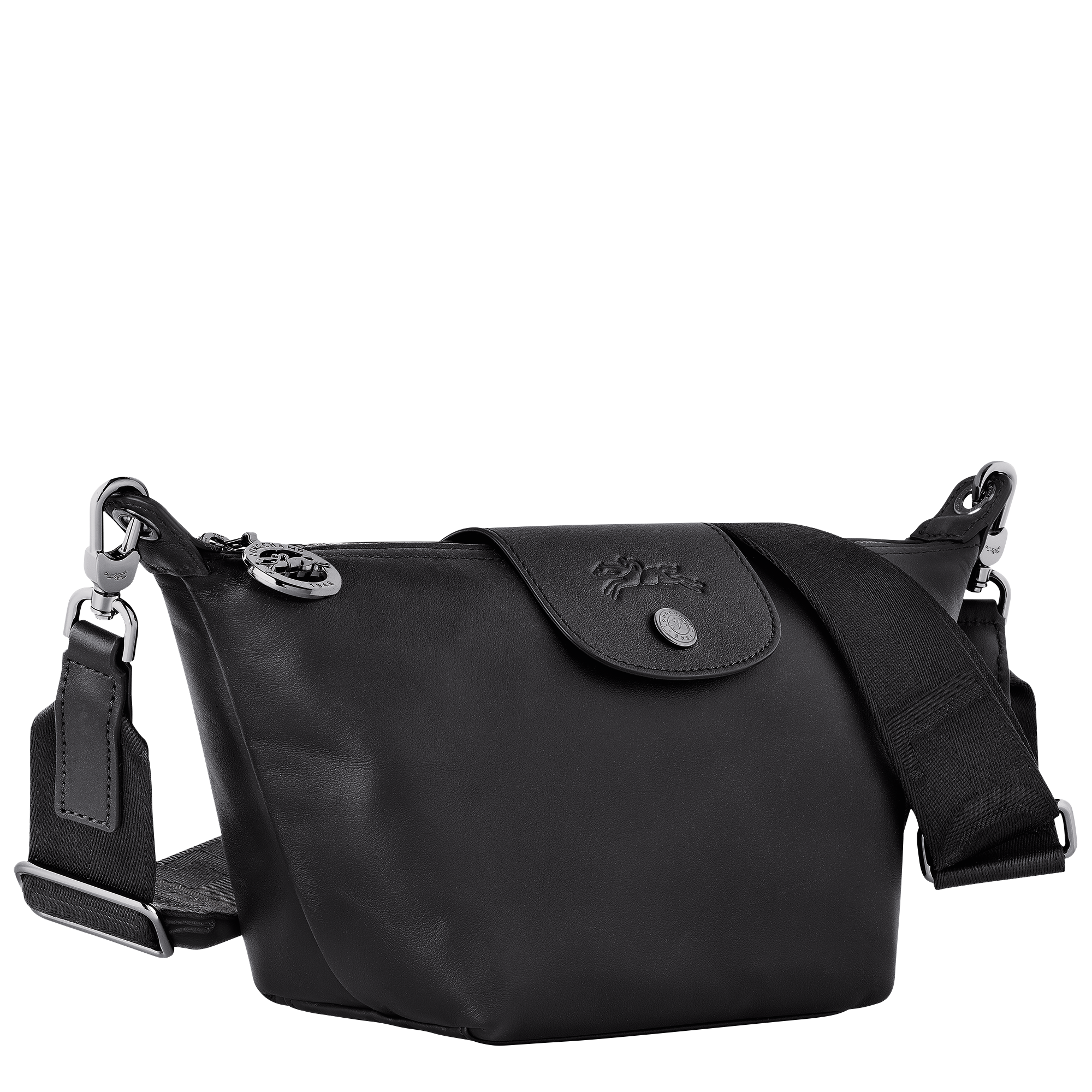 Le Pliage Xtra Crossbodytas XS, Zwart