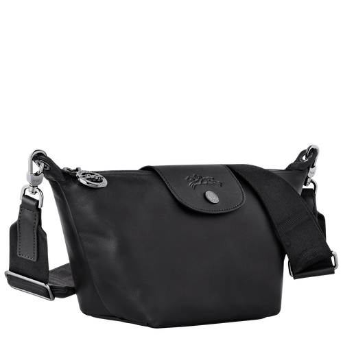 Le Pliage Xtra XS Crossbody bag , Black - Leather - View 3 of  6