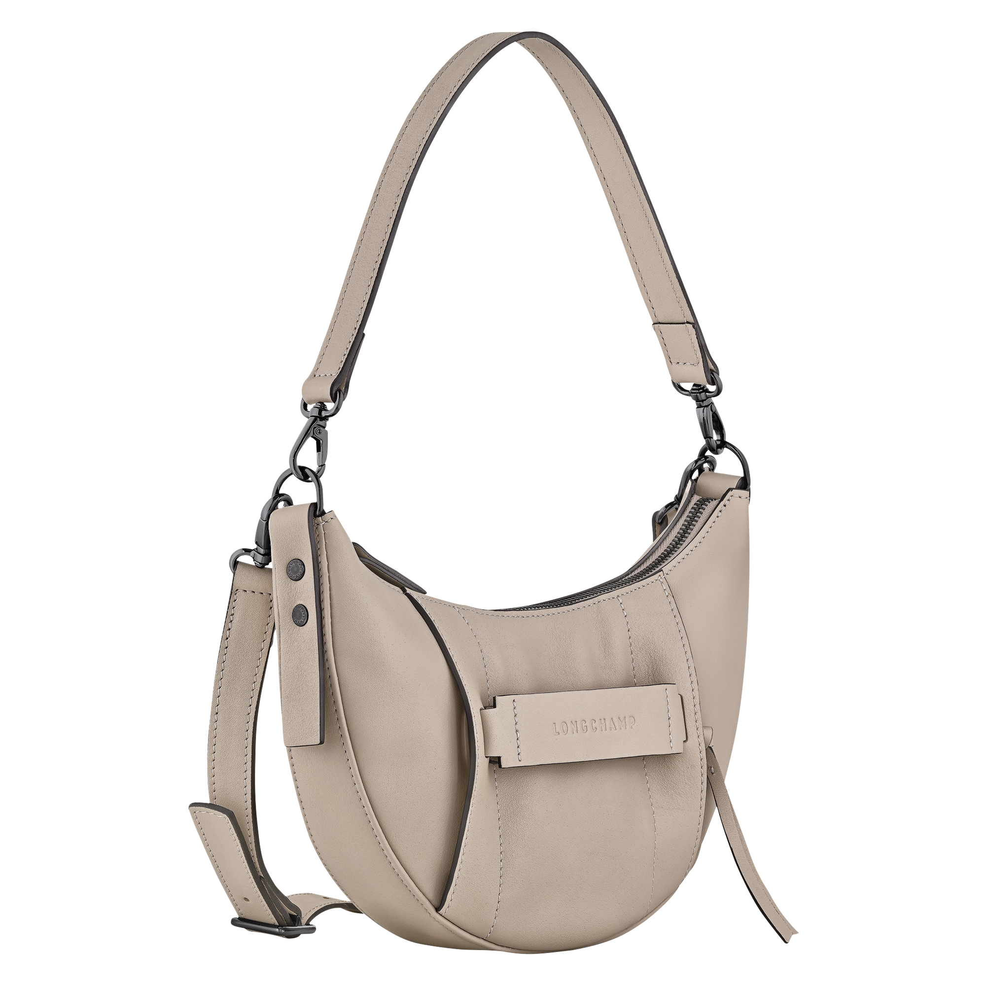 Longchamp 3D Sac bandouli&egrave;re S, Argile