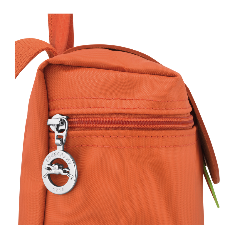 Le Pliage Green 後背包 M , 橘紅色 - 再生帆布  - 查看 4 5