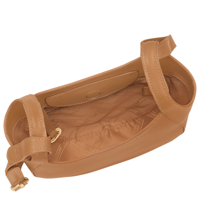 Le Foulonn&eacute; Crossbody bag S, Pecan