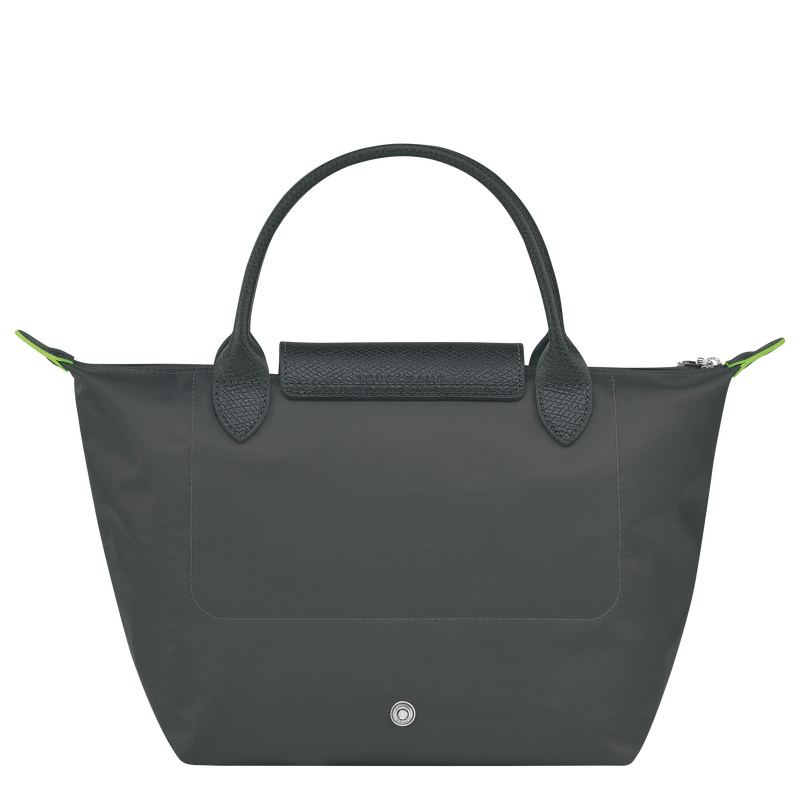Handtasche S Le Pliage Green , Recyceltes Canvas - Graphitgrau  - Ansicht 4 von 6