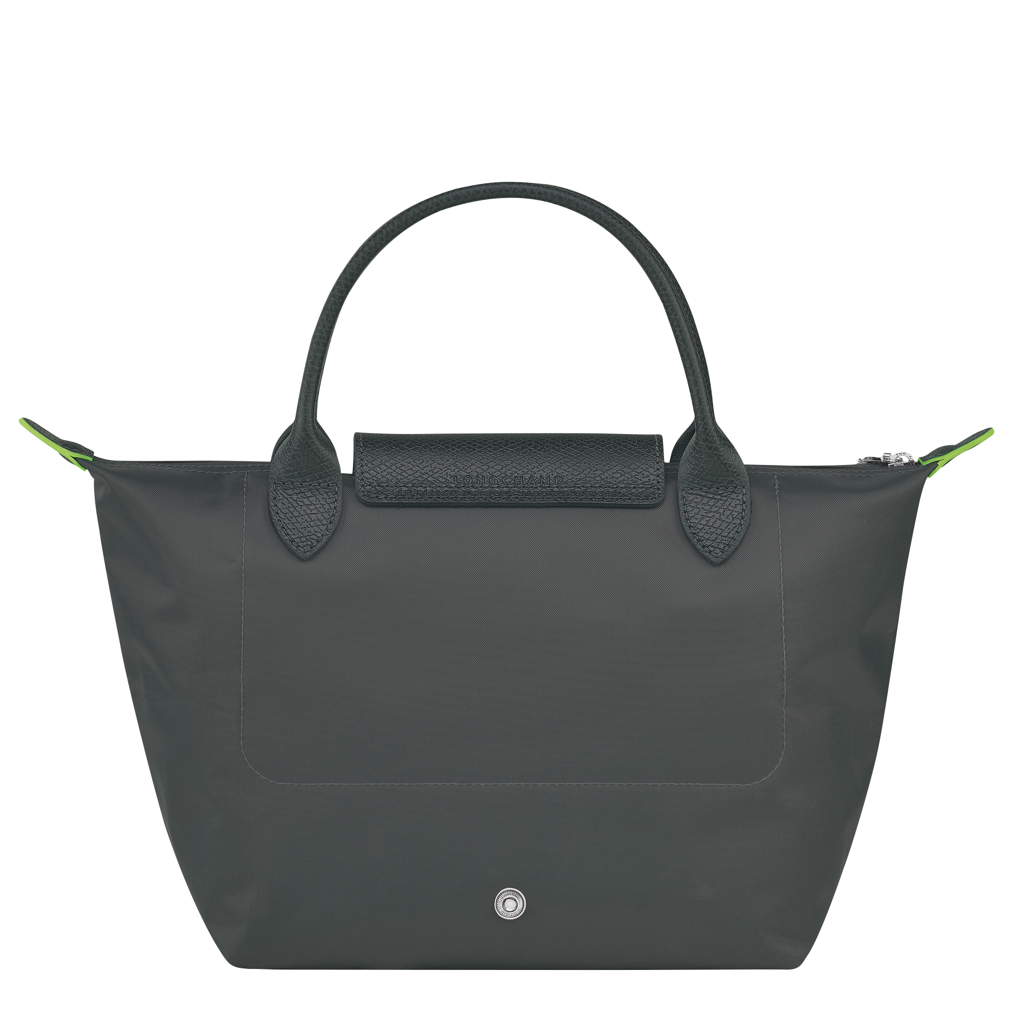 Le Pliage Green Handtasche S, Graphitgrau