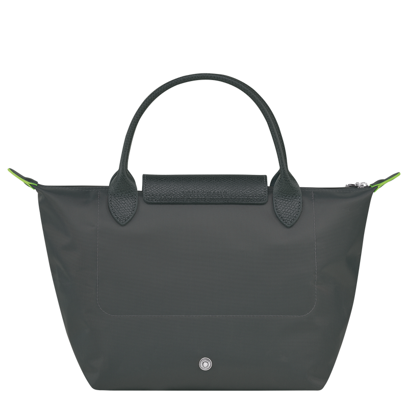 Handtasche S Le Pliage Green , Recyceltes Canvas - Graphitgrau  - Ansicht 4 von 5