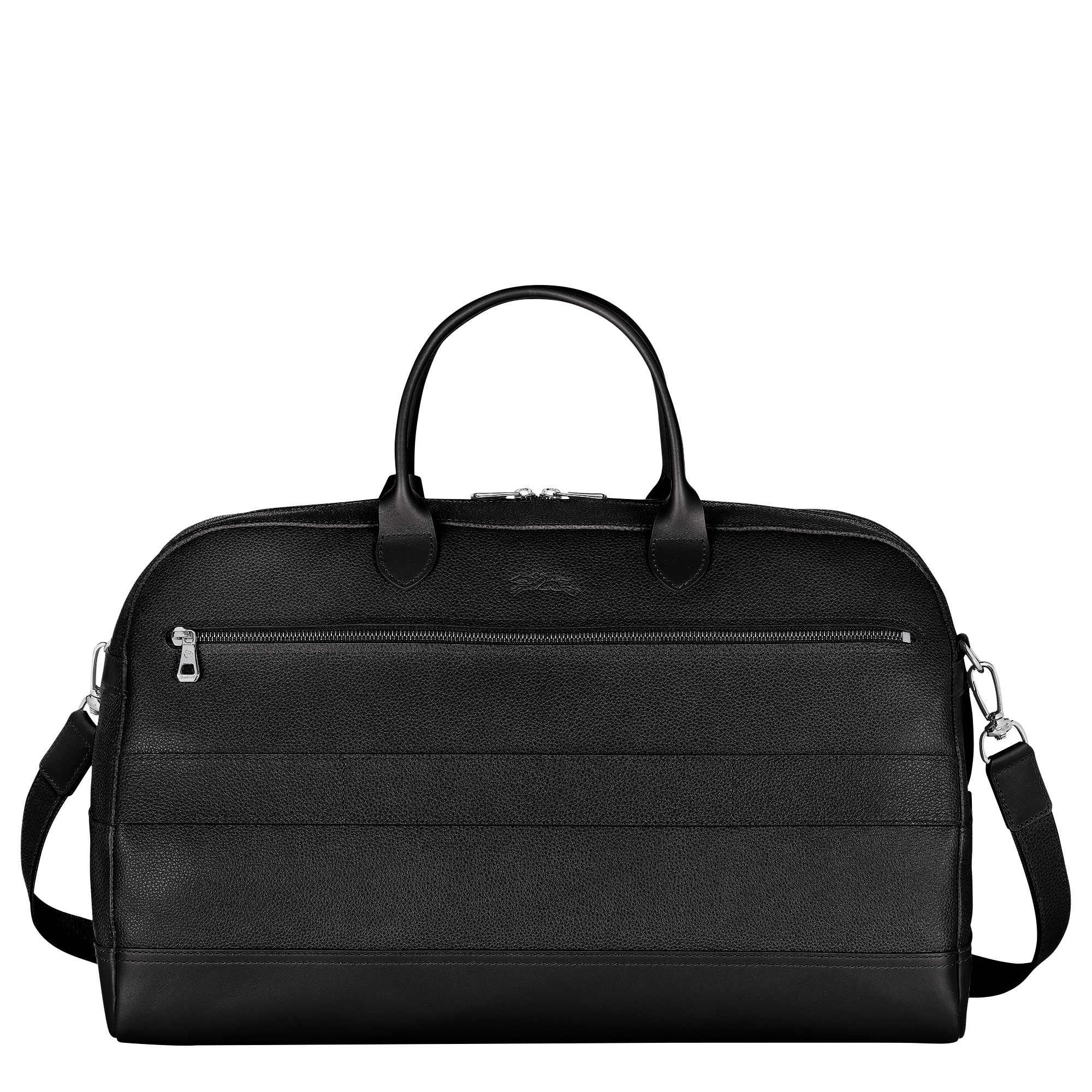 Le Foulonné Travel bag M, Black