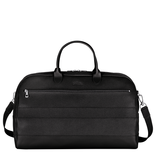 Le Foulonné M Travel bag , Black - Leather - View 4 of  4