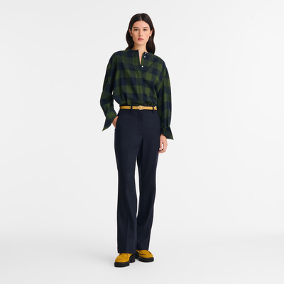 Hose , Flanell - Marine