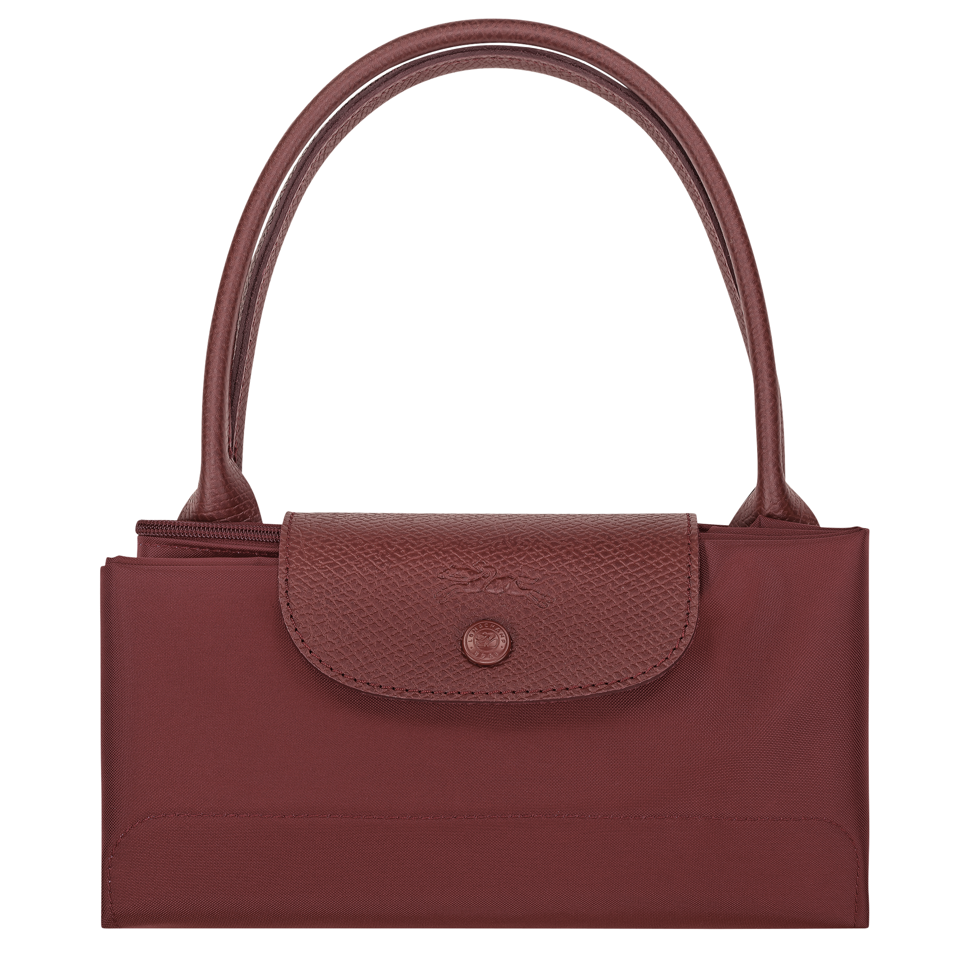 Le Pliage One Handbag L, Burgundy
