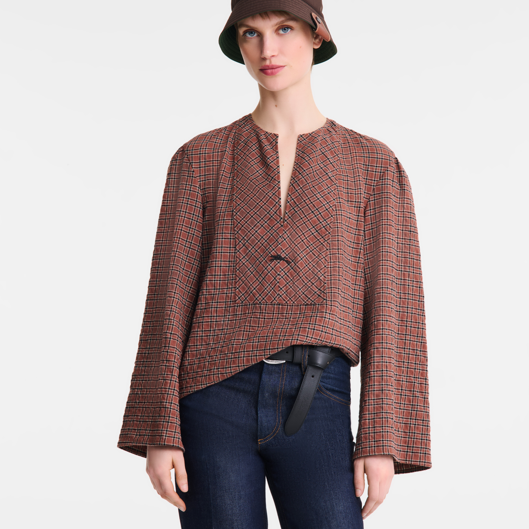 Bluse, Cashew - Ansicht 4 von
5 - Zoom vergrößern null Bluse, Cashew