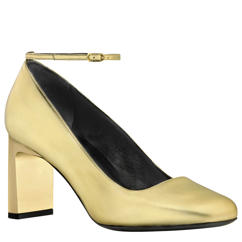 Pale gold heels cheap