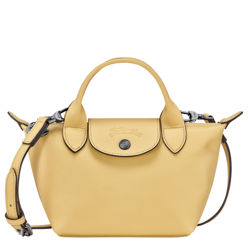 Le Pliage Xtra XS Handbag , Wheat - Leather - View 1 of  6